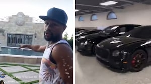 Floyd Mayweather Gives Video Tour of Vegas Mansion With Insane Closet & Cars